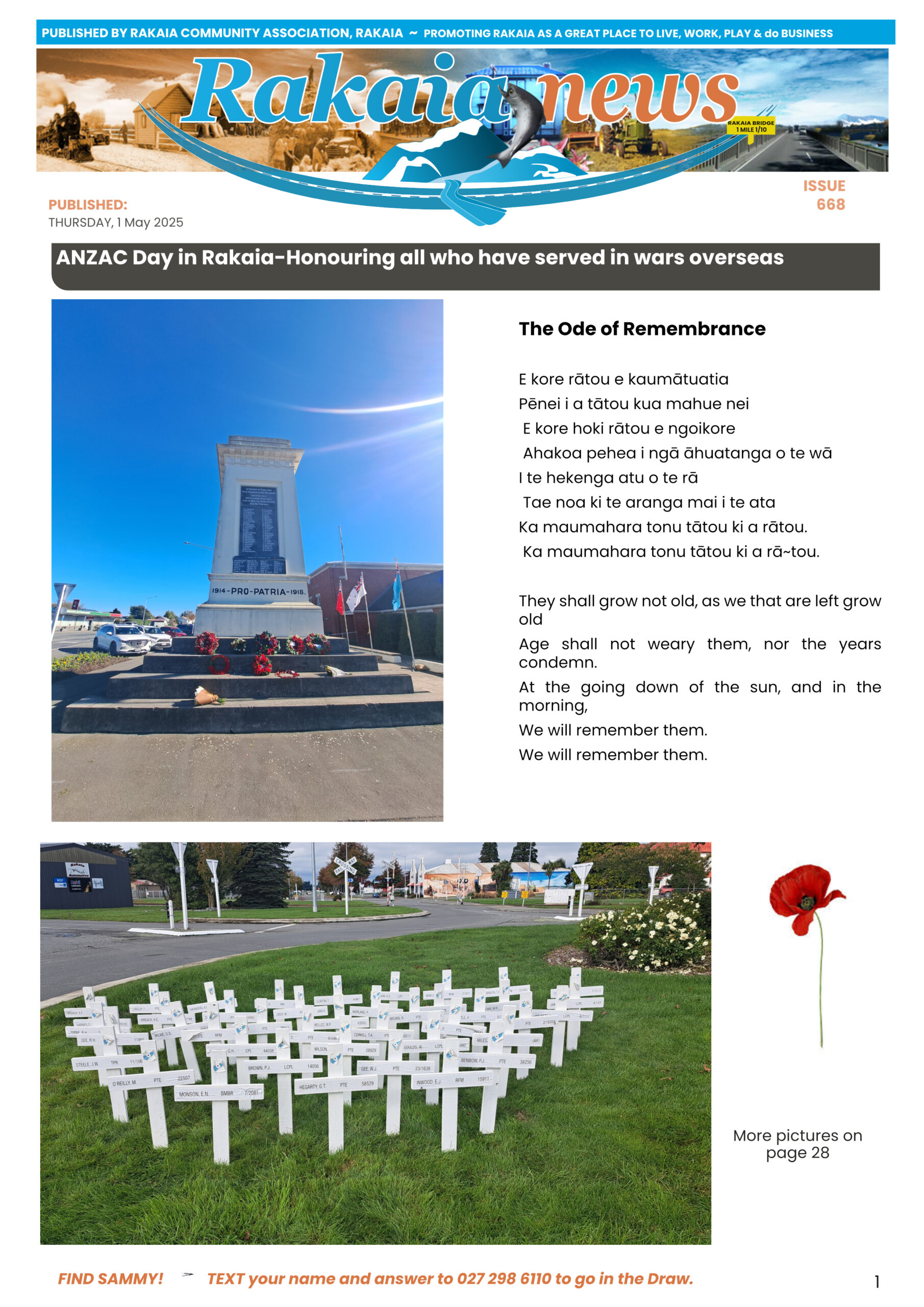 RN-Issue 601 - 21 July 2022- ANZAC & Sports Insert
